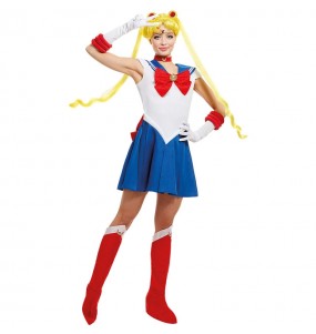 Disfarce de Luna da Sailor Moon para mulher