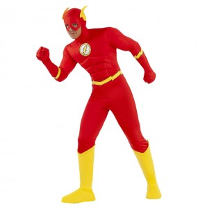 Disfarce de Super-herói Flash para homem