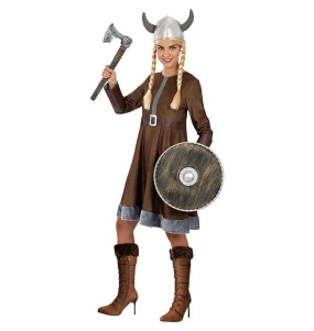 Disfarce de Viking norueguês para mulher