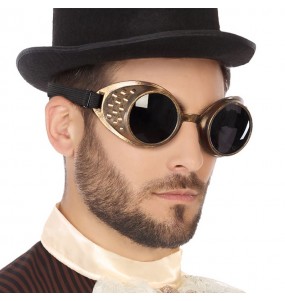 Óculos escuros steampunk para completar o seu disfarce