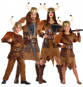 ▷ Fatos e disfarces de Viking para Adulto e Crianças ✓