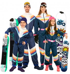 Disfarces de Snowboarders para grupos e famílias