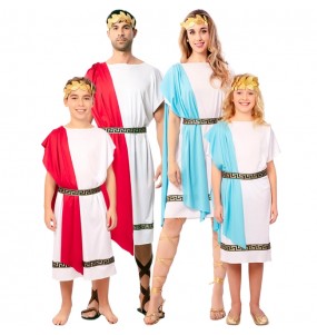 Disfarces de Romanos da Roma Antiga para grupos e famílias