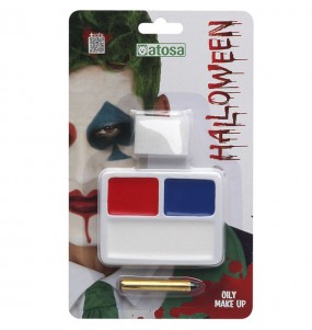 Kit de maquilhagem Joker para completar sua fantasia com maquiagem de qualidade