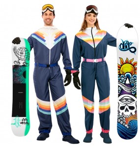 Fatos de casal Snowboarders