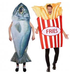 Fatos de casal Fish and Chips