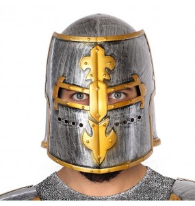 Capacete medieval dos cruzados para completar o seu disfarce