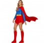 Fato de Supergirl Deluxe para mulher Perfil