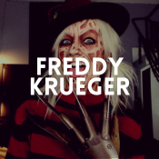 Explore os disfarces de Freddy Krueger para todas as idades