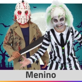 Ideias de fatos de Halloween para meninos